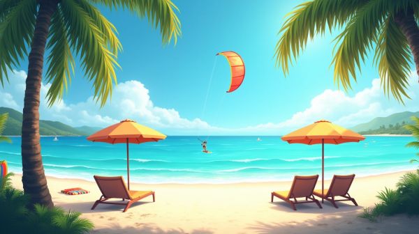 Maîtriser le kitesurf : conseils pour débuter avec succès