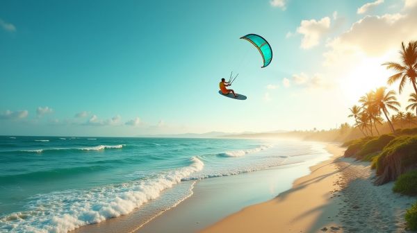 Maîtriser le kitesurf : conseils pour débuter avec succès
